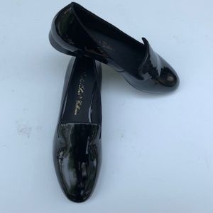 Designer Raphael Sarti Patent Leather Flat.